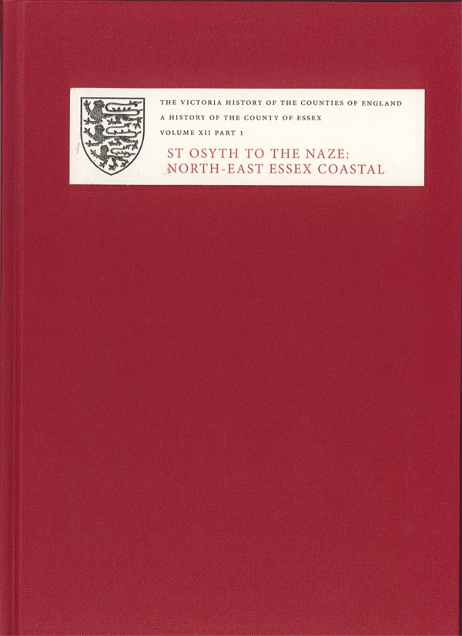 Cover image for A History of the County of Essex ISBN 9781904356493